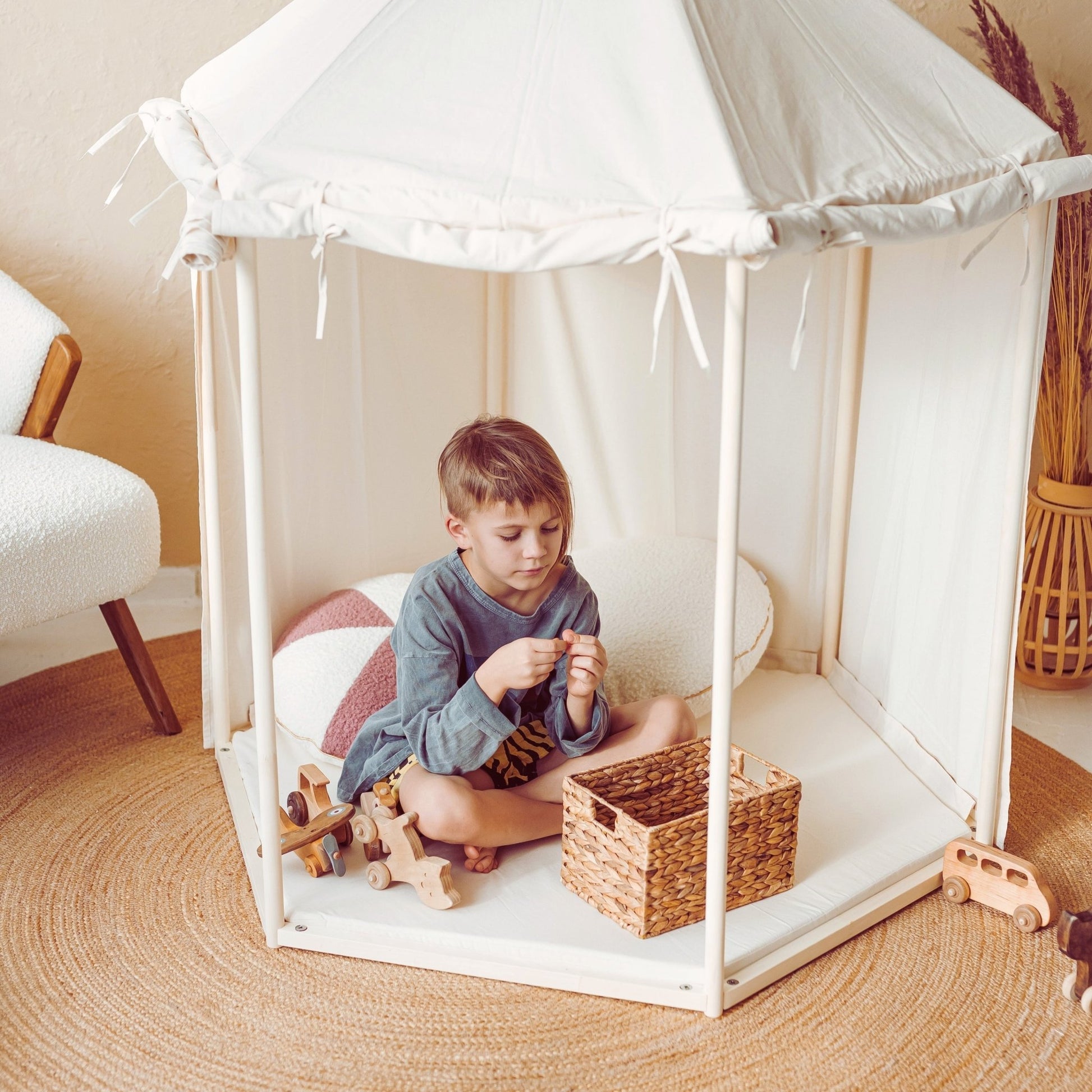 MINICAMP Indoor Playhouse Tent in Pavilion Shape - Edie And I