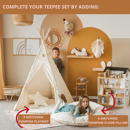 MINICAMP Original Play Tent With Pompoms - Edie And I