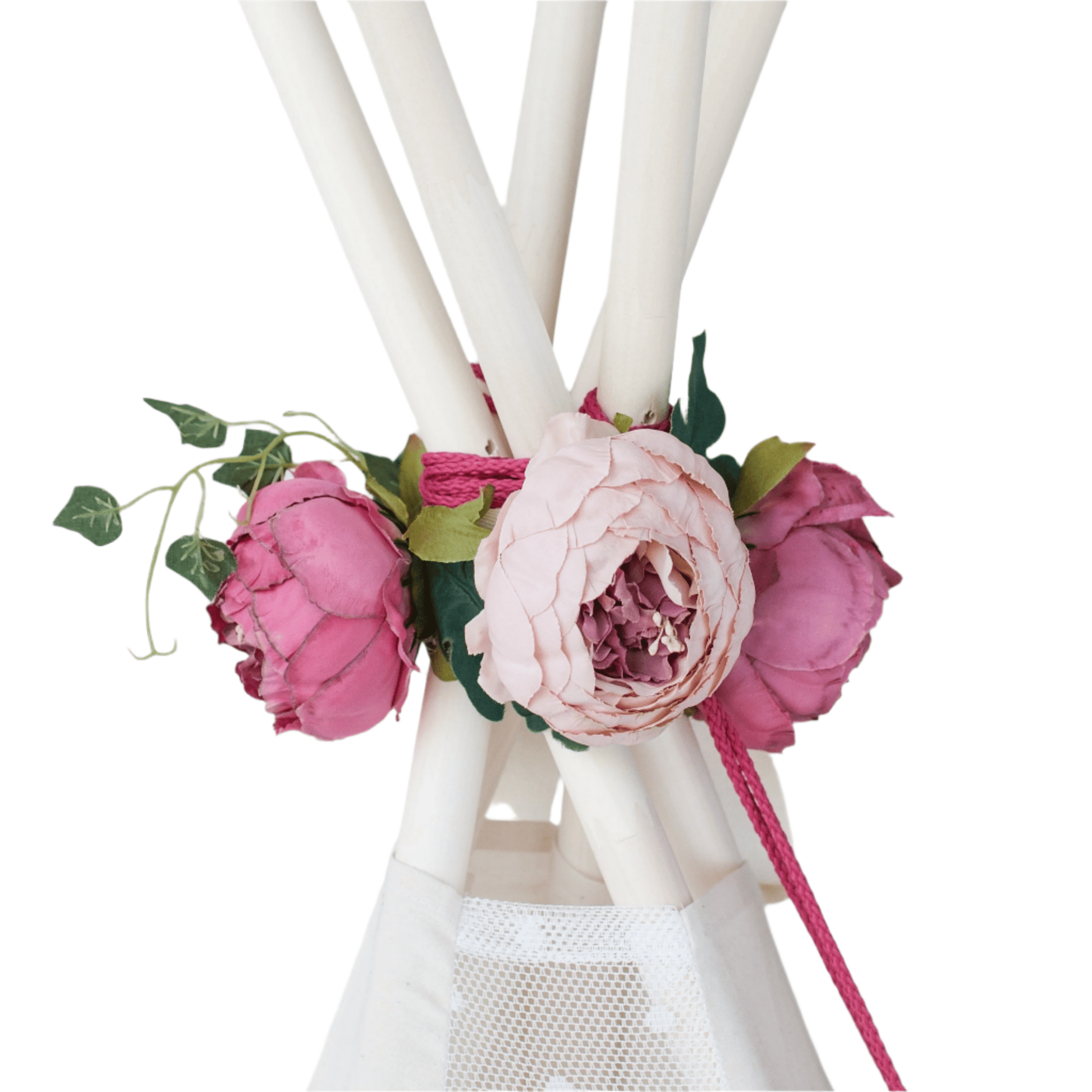 MINICAMP Peonies Flower Garland for Teepee Decoration - Teepee Accessory - Edie And I