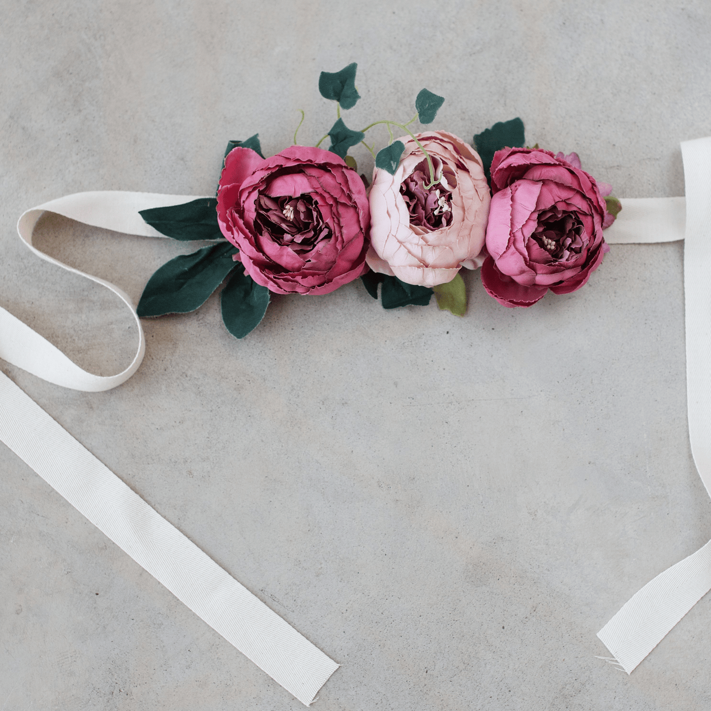 MINICAMP Peonies Flower Garland for Teepee Decoration - Teepee Accessory - Edie And I