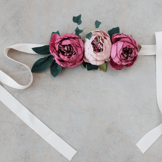 MINICAMP Peonies Flower Garland for Teepee Decoration - Teepee Accessory - Edie And I