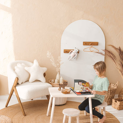 MINICAMP Solid Oak Peg Rail Hanger | PACK of 2 - Edie And I