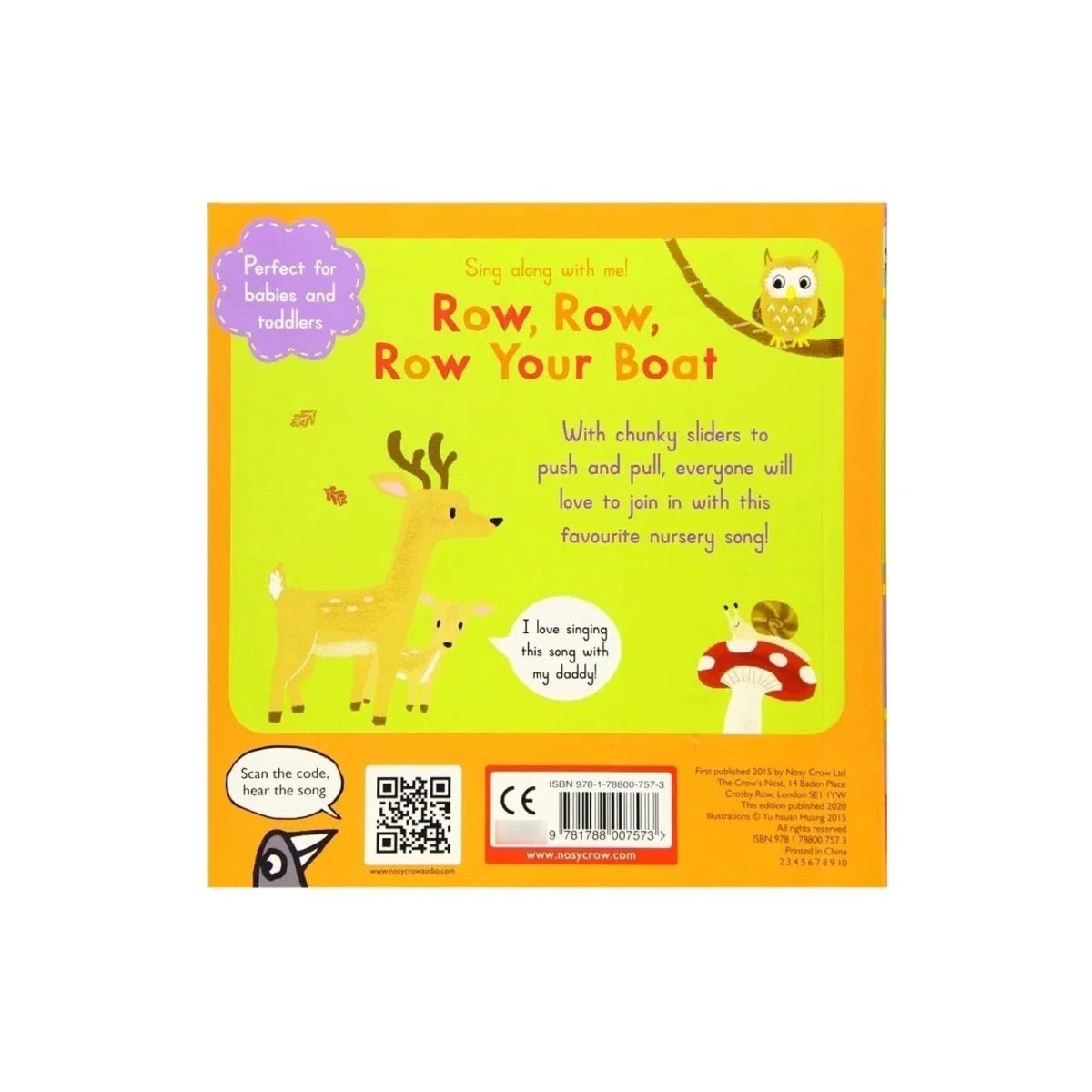 Nosy Crow Sing Along With Me! - Row Row Row Your Boat - Edie And I