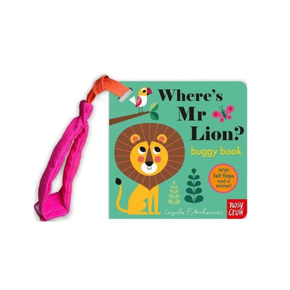 Nosy Crow Where's Mr Lion? Buggy Book - Edie And I
