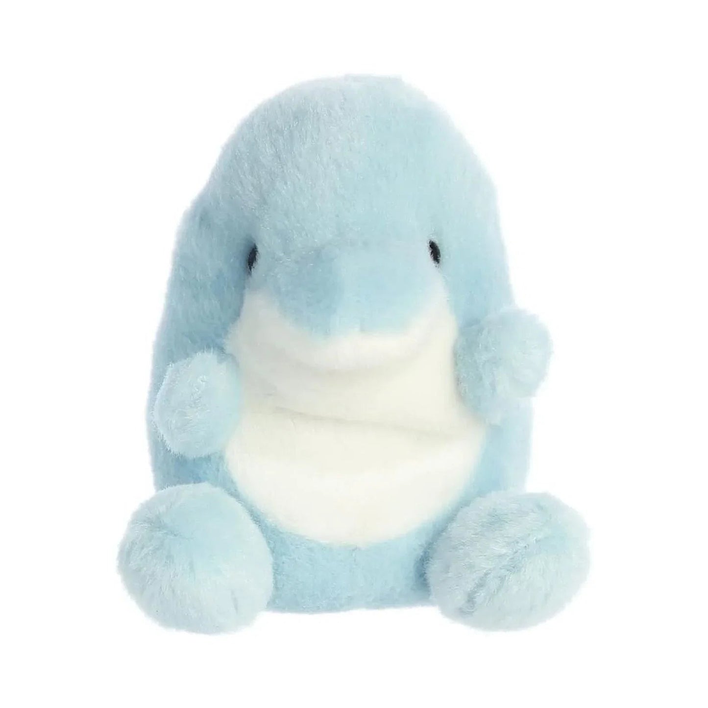 Palm Pals Clicks Dolphin Soft Toy 12cm - Edie And I