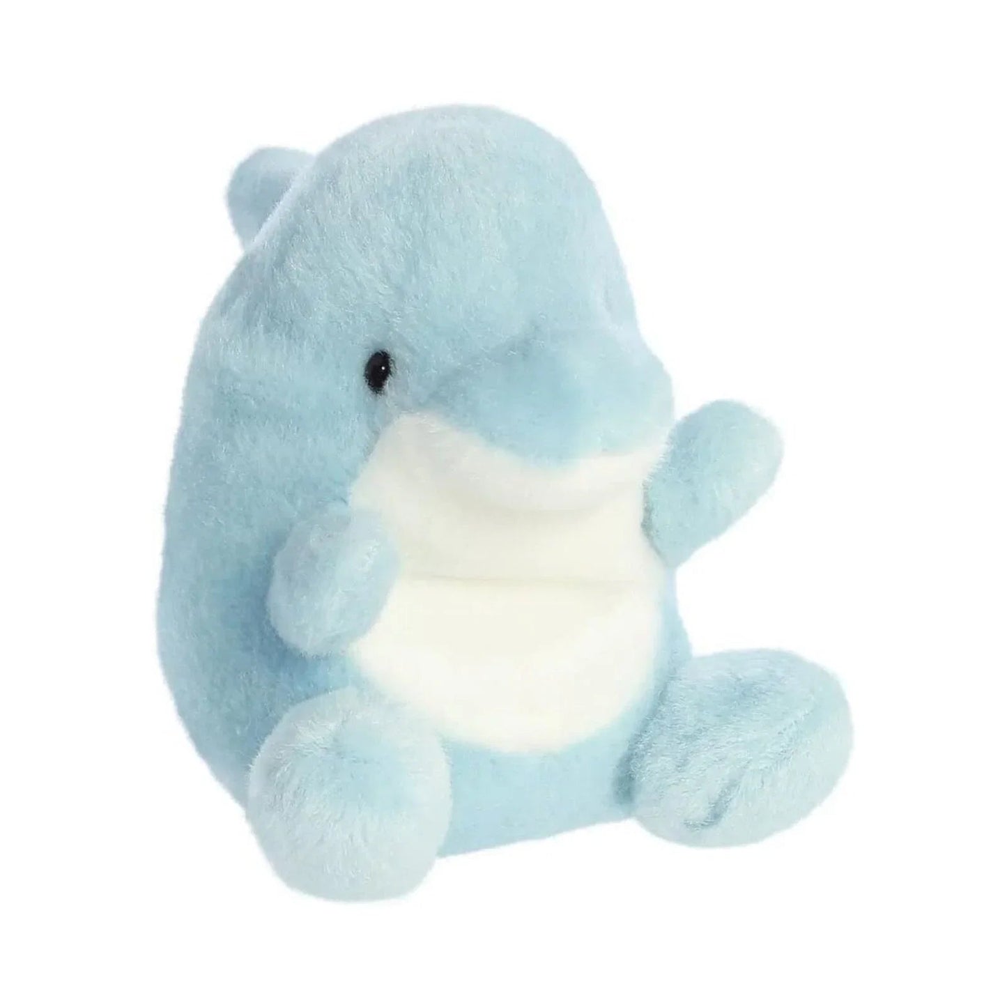 Palm Pals Clicks Dolphin Soft Toy 12cm - Edie And I