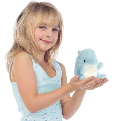 Palm Pals Clicks Dolphin Soft Toy 12cm - Edie And I