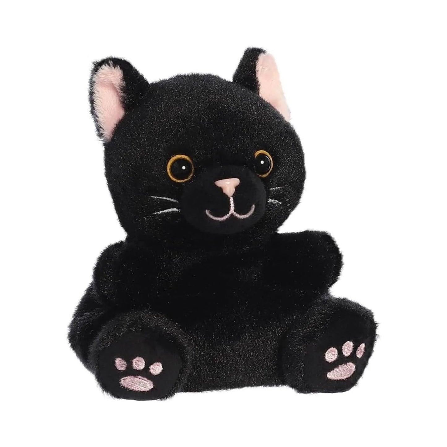 Palm Pals Twilight Black Cat Soft Toy 12cm - Edie And I