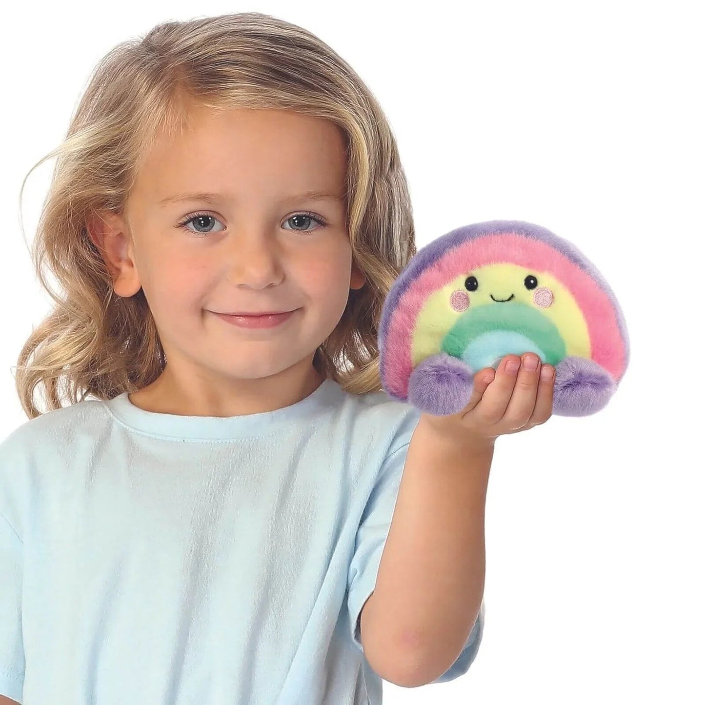 Palm Pals Vivi Rainbow Soft Toy - Edie And I