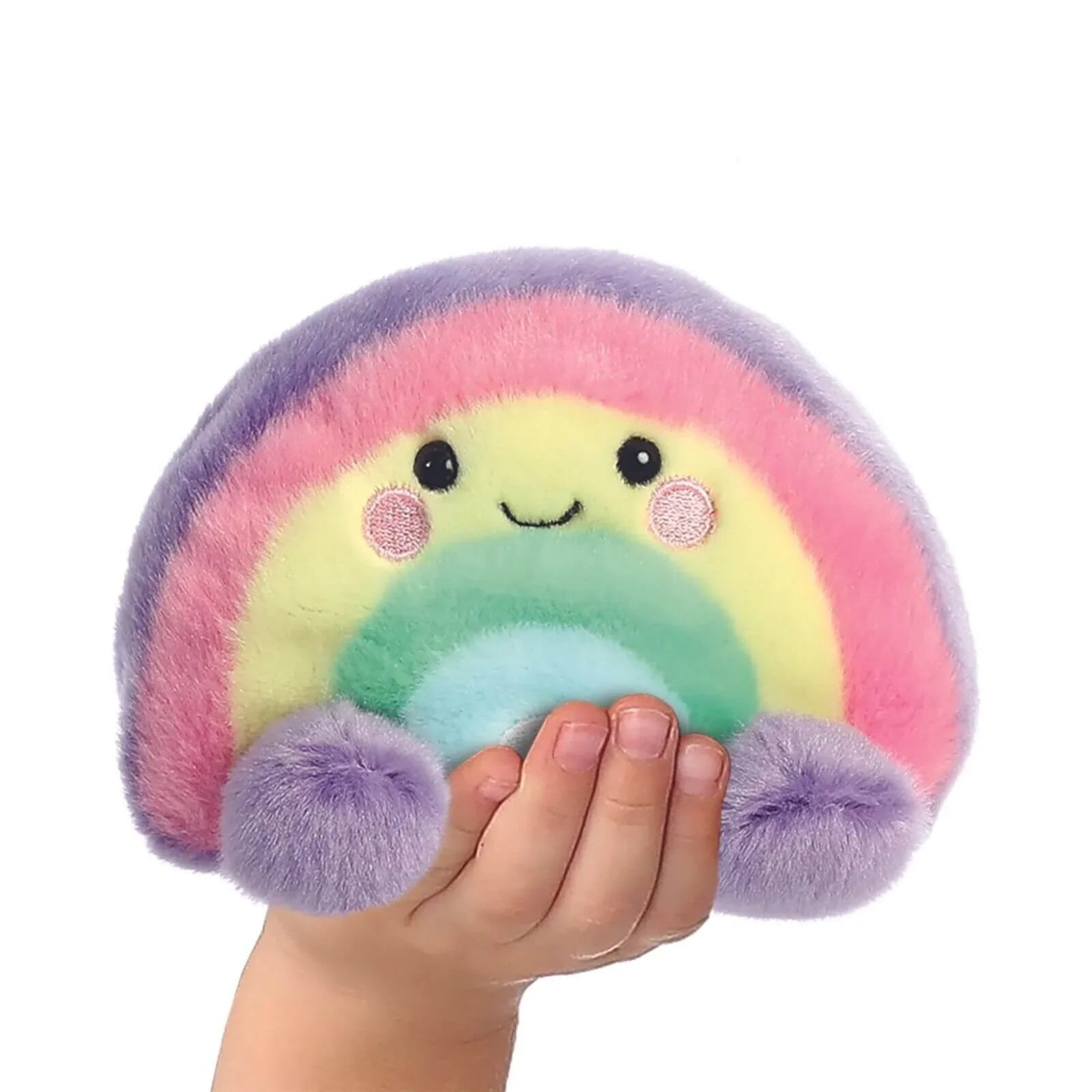 Palm Pals Vivi Rainbow Soft Toy - Edie And I