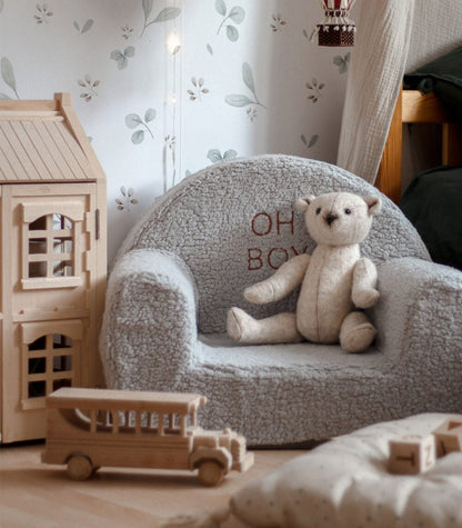 Personalised Boucle Toddler Armchair - Edie And I