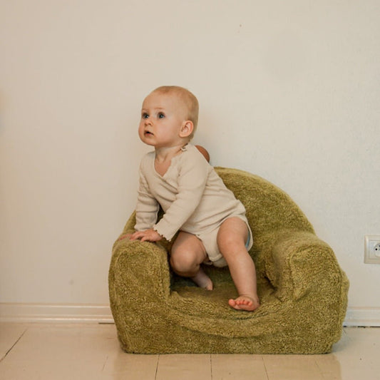 Personalised Boucle Toddler Armchair - Edie And I