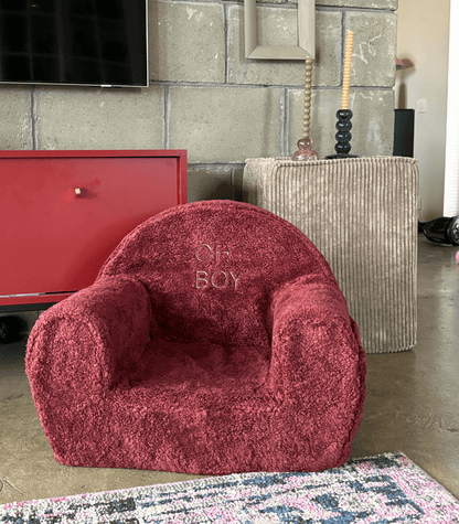 Personalised Boucle Toddler Armchair - Edie And I
