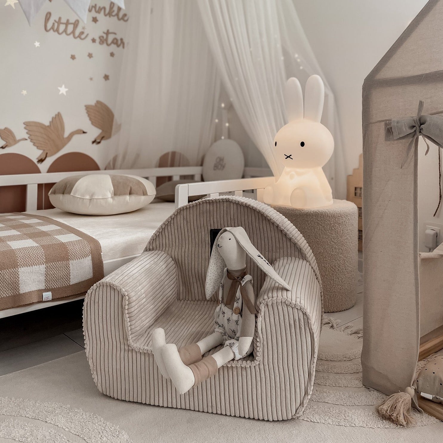 Personalised Children's Corduroy Armchair - Edie And I