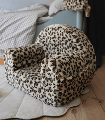 Personalised Leopard Print Toddler Armchair - Edie And I