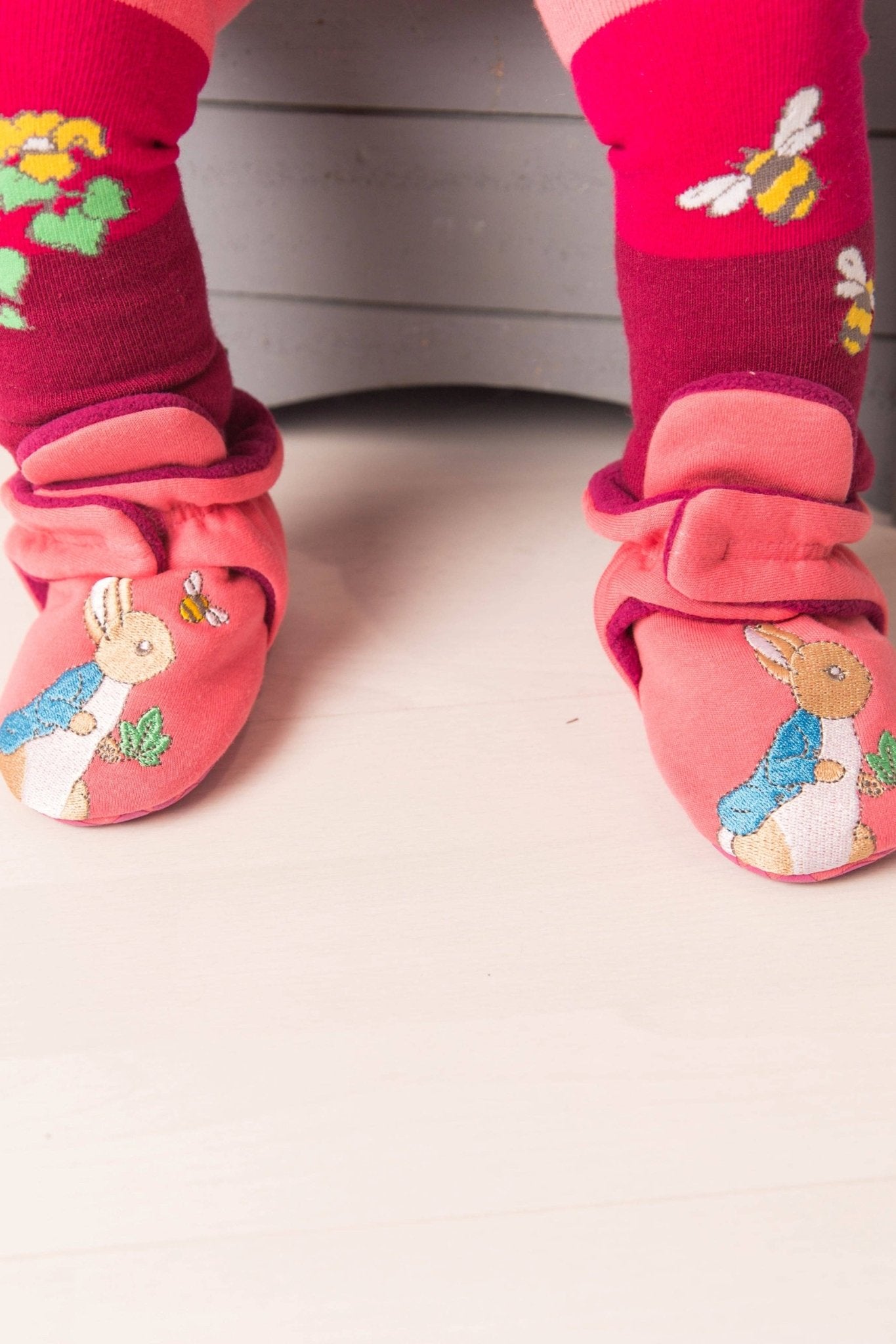 Peter Rabbit Autumn Leaf Booties - Edie And I