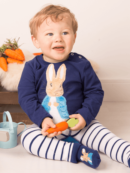 Peter Rabbit Navy Top - Edie And I
