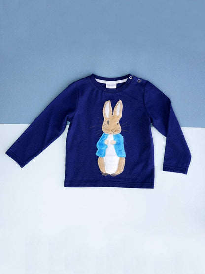 Peter Rabbit Navy Top - Edie And I