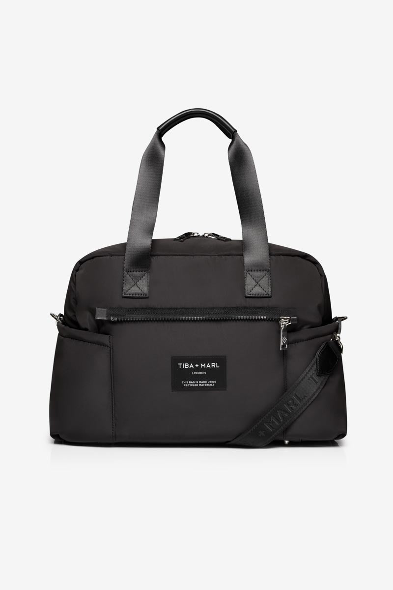 Phoenix Eco Holdall Changing Bag Black - Edie And I