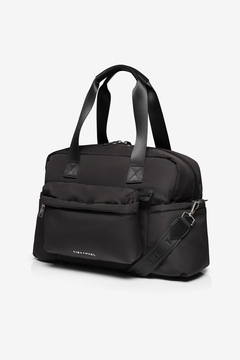 Phoenix Eco Holdall Changing Bag Black - Edie And I