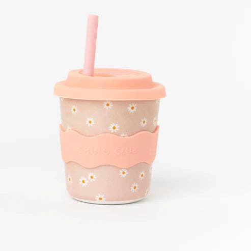 Pink Daisy Babychino Cup 4oz - Edie And I