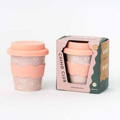 Pink Daisy Babychino Cup 4oz - Edie And I