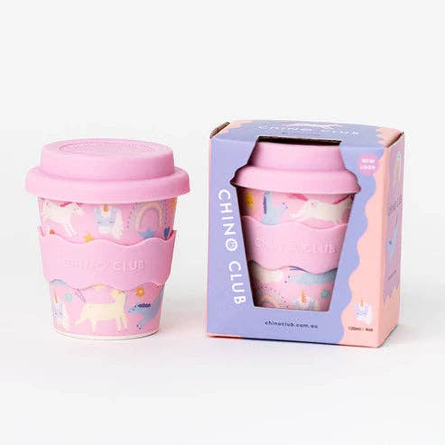 Pink Unicorn Babychino Cup 4oz - Edie And I