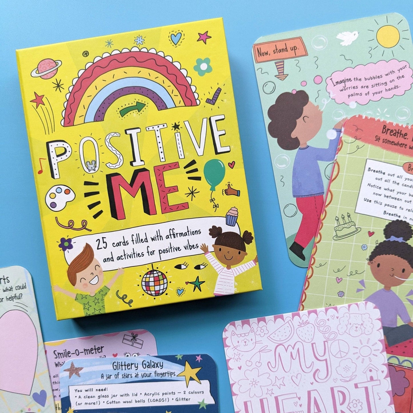 Positive Me - Children's Mindfulness Flash Cards - Edie And I
