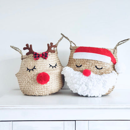 Santa basket - Medium - Edie And I