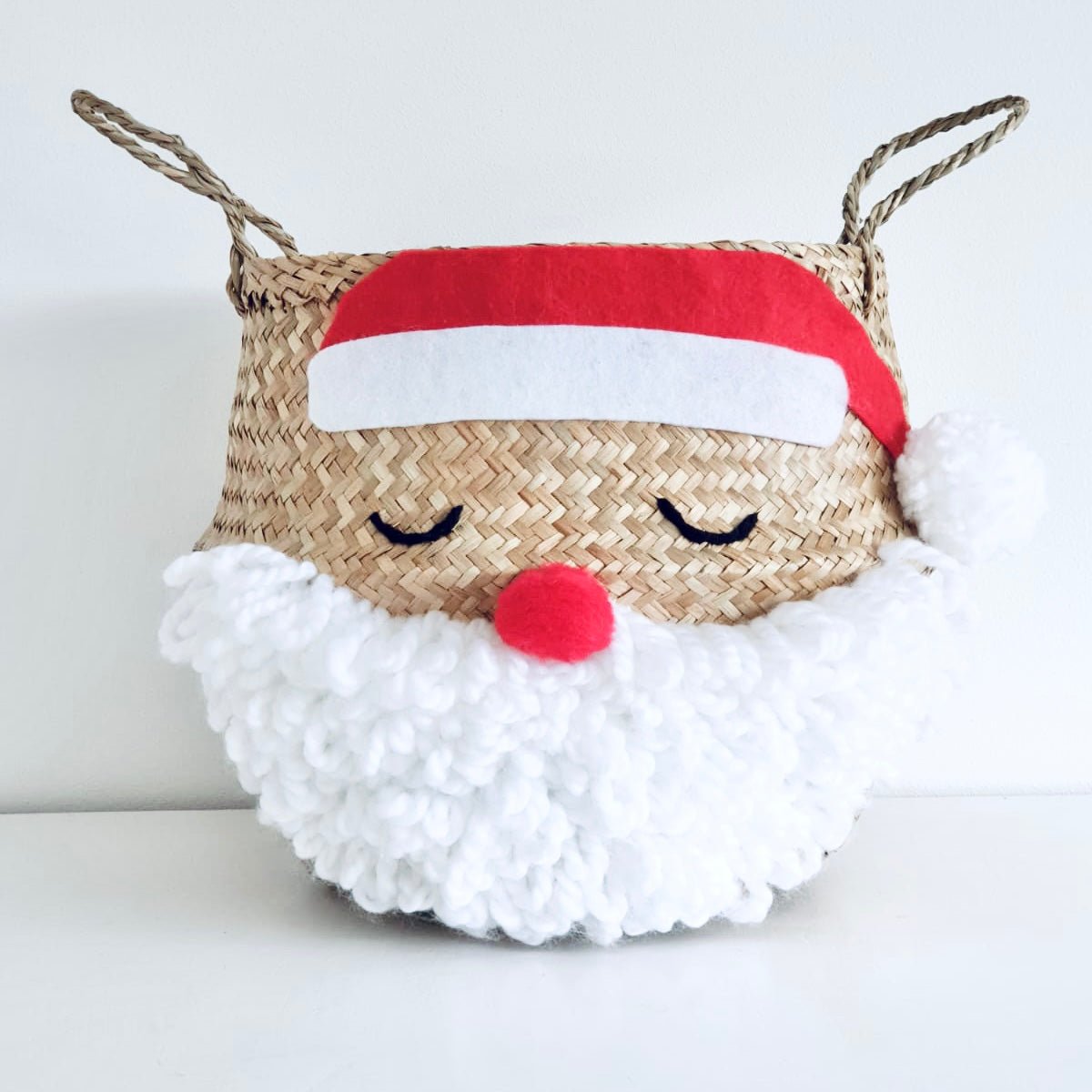 Santa basket - Medium - Edie And I