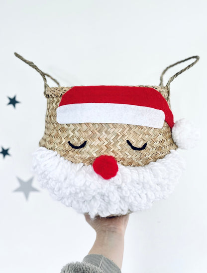 Santa basket - Medium - Edie And I