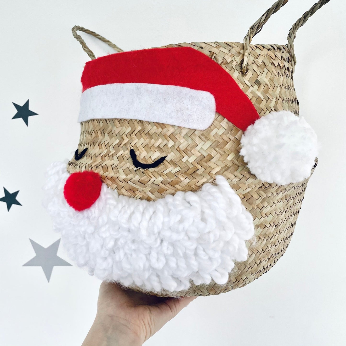 Santa basket - Medium - Edie And I