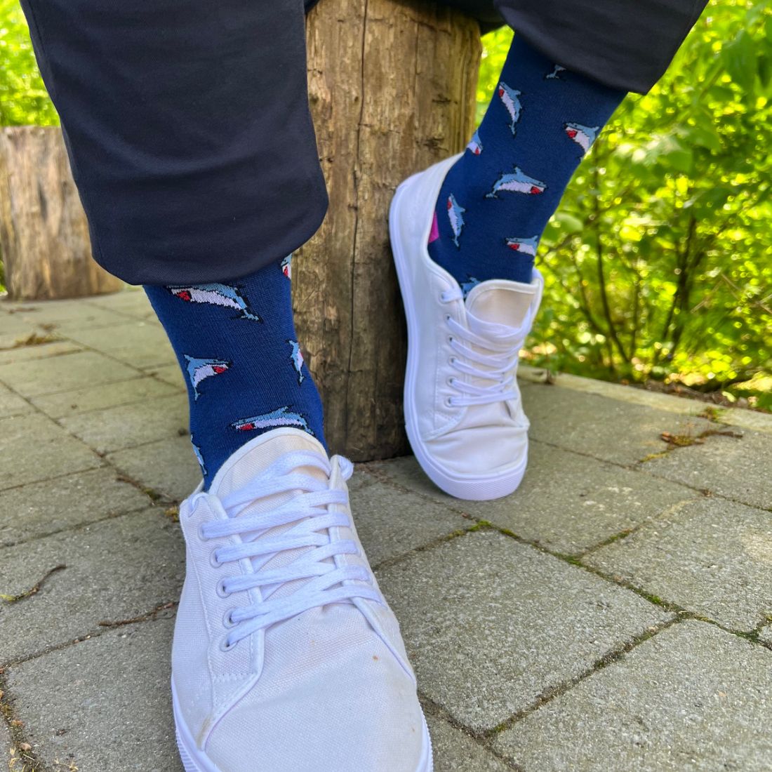Sharks Matching Bamboo Socks (Adult & Child) - Edie And I