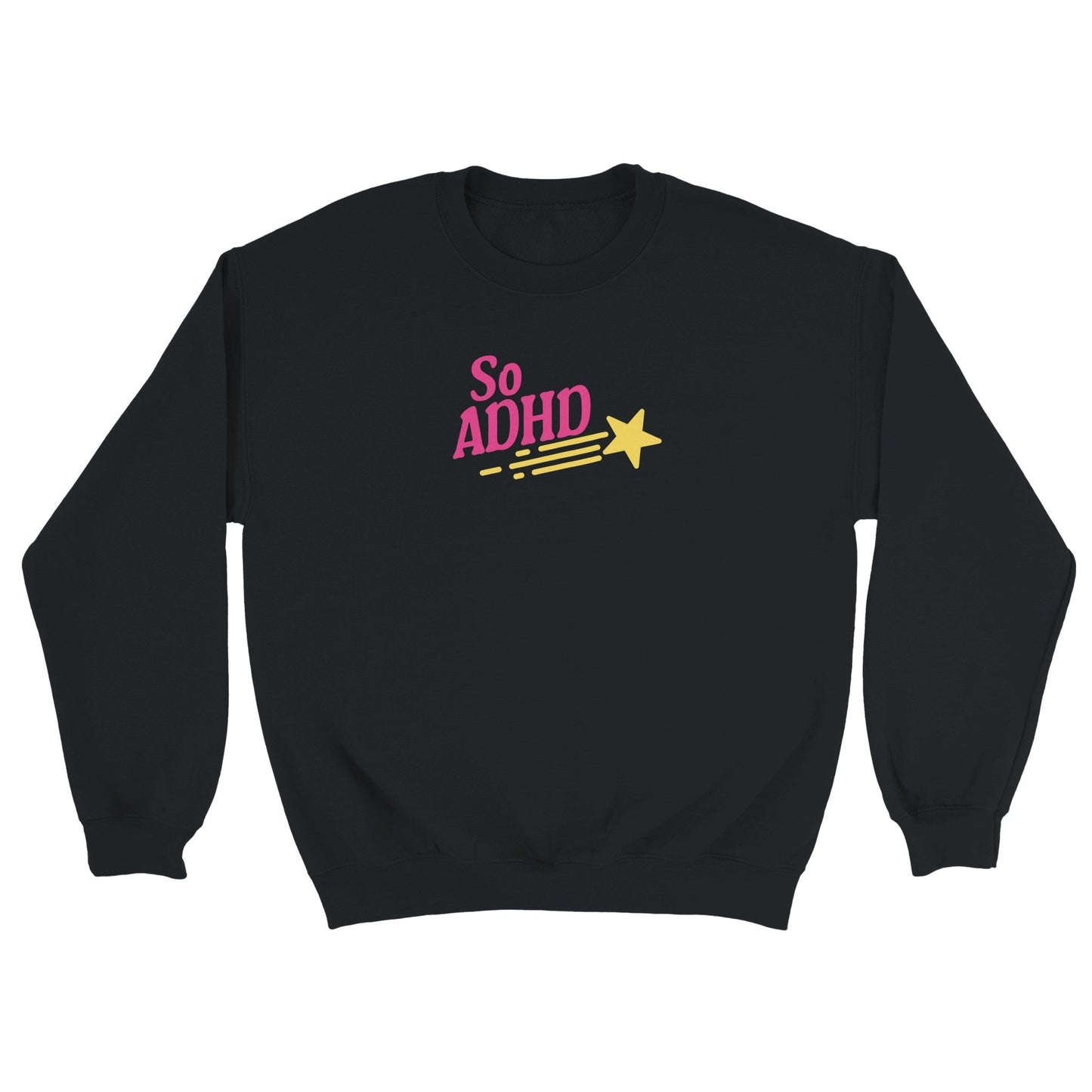 So ADHD embroidered sweatshirt - Edie And I