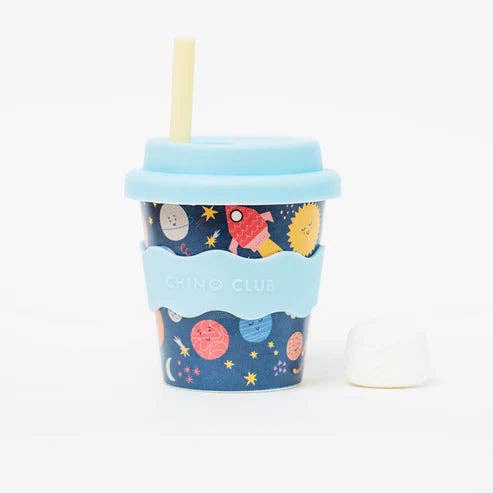 Space Babychino Cup 4oz (Straws Sold Separately) - Edie And I
