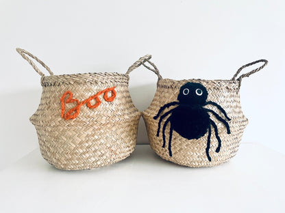 Spider basket - Medium (Halloween) - Edie And I