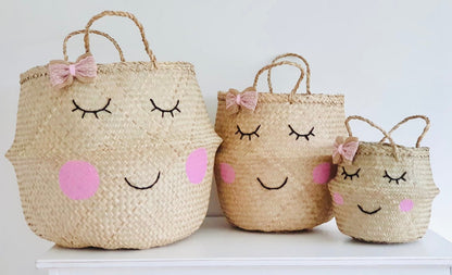 Sweet Cheeks Bow Basket - Extra Large - Edie And I