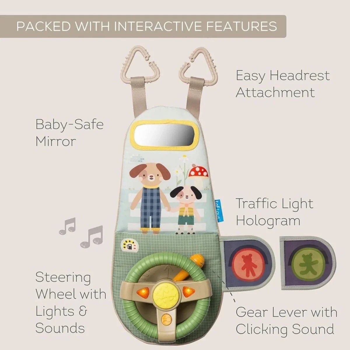 Taf Toys Drive & Discover Travel Toy - Edie And I