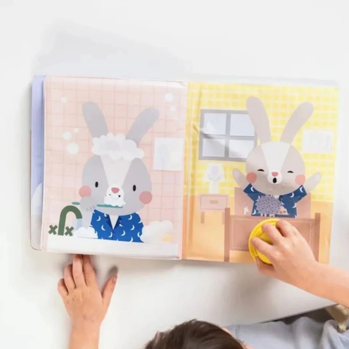 Taf Toys Peek-A-Boo Water Book with Magic Stamp - Edie And I