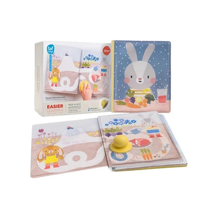 Taf Toys Peek-A-Boo Water Book with Magic Stamp - Edie And I