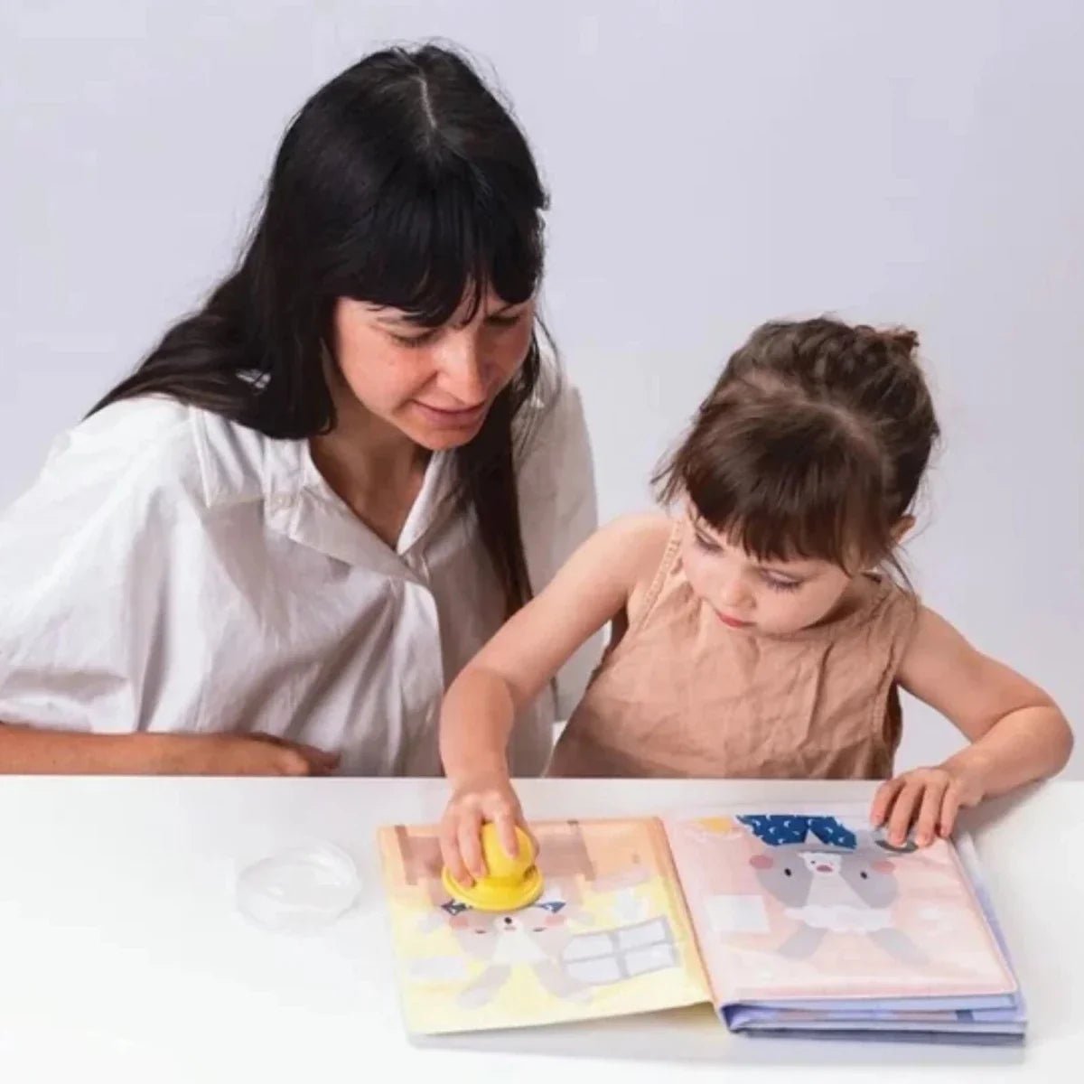 Taf Toys Peek-A-Boo Water Book with Magic Stamp - Edie And I