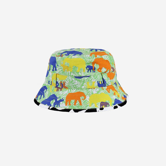The Adventurer: Ele - folk  Children's Hat With Chin Strap - Edie And I