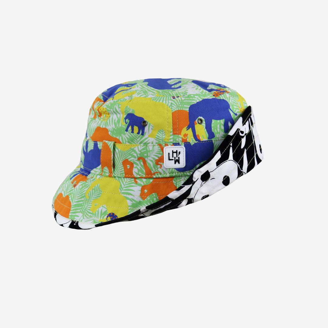 The Adventurer: Ele - folk  Children's Hat With Chin Strap - Edie And I