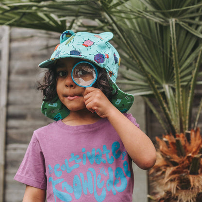 The Cub: BUGS Kids Hat with Neck Flap - Edie And I