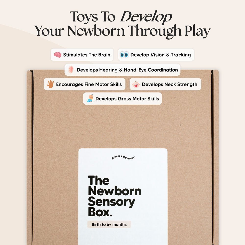 The Newborn Sensory Box (0-6+ Months) - Edie And I