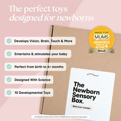 The Newborn Sensory Box (0-6+ Months) - Edie And I