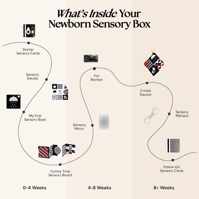 The Newborn Sensory Box (0-6+ Months) - Edie And I