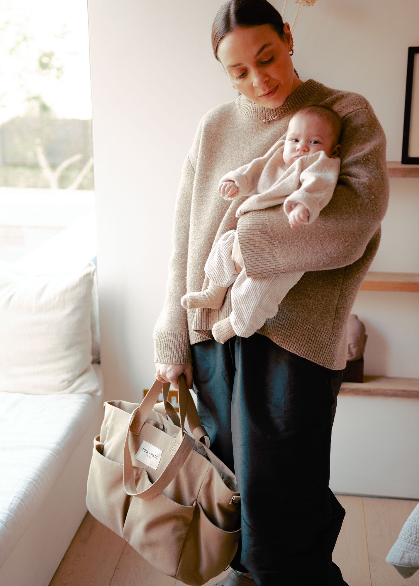 T+M Canvas Pocket Tote Desert - Edie And I