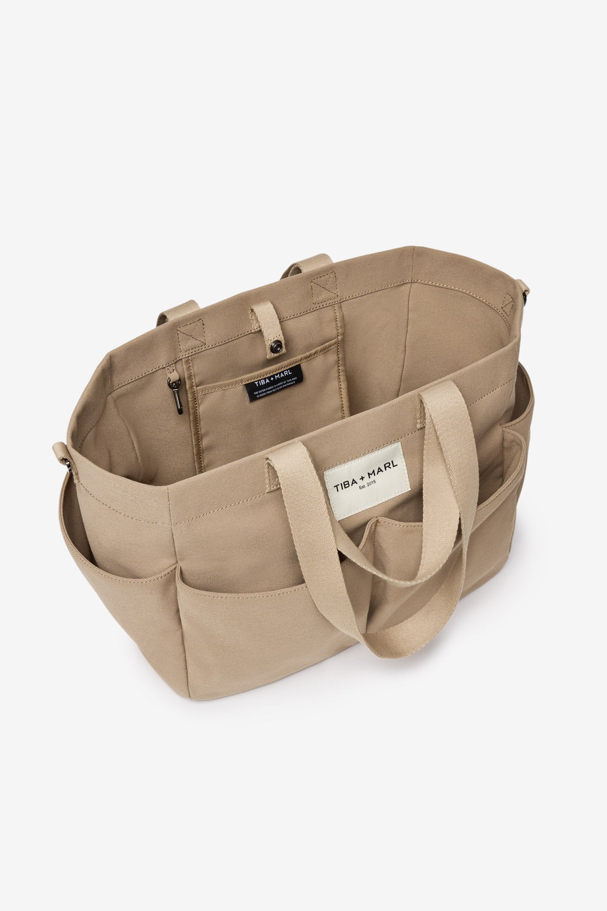 T+M Canvas Pocket Tote Desert - Edie And I