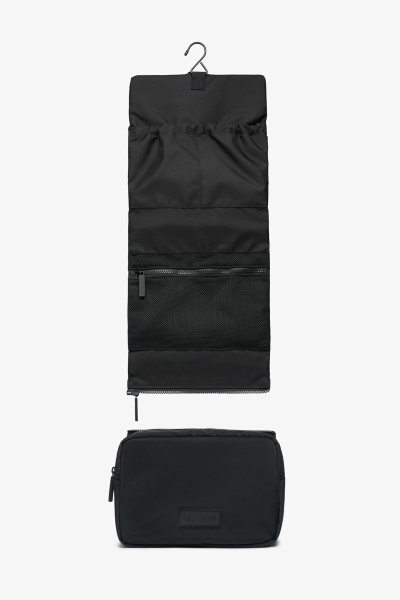 T+M Travel Roll Up Hanging Organiser Black - Edie And I